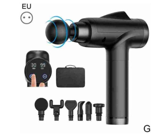 LCD fascia massager