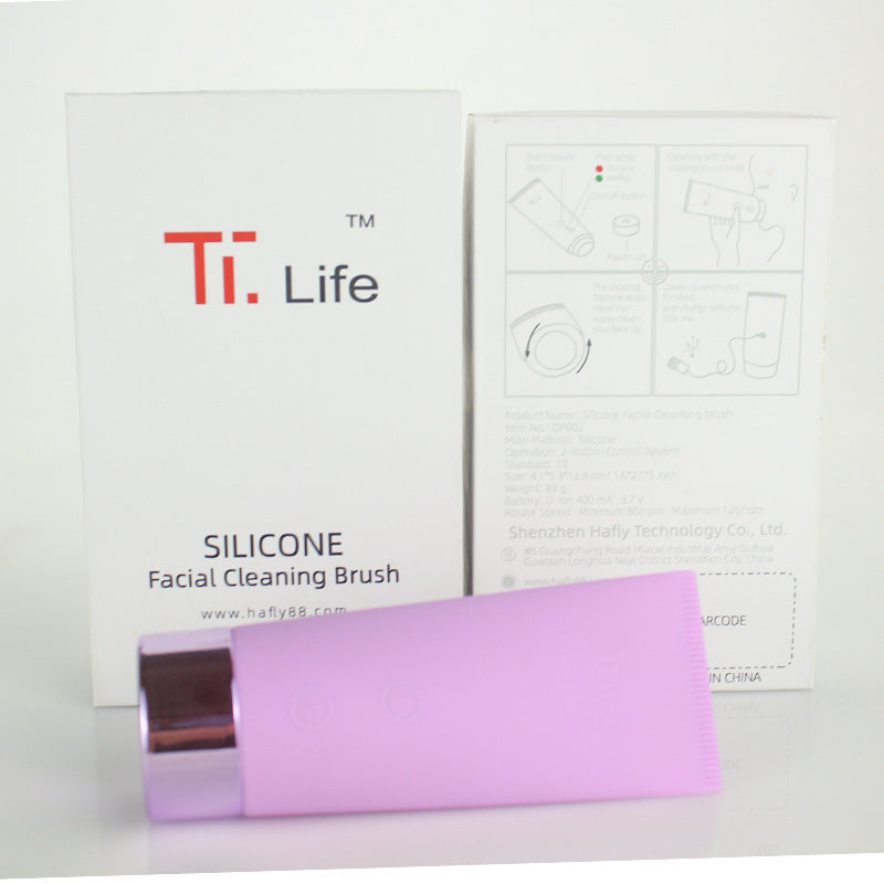 Silicone face cleanser