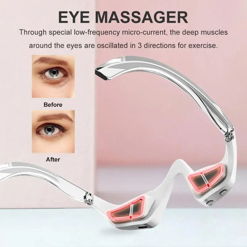 3D eye massager