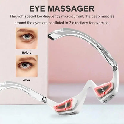 3D eye massager